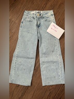 Vigoss sparkly jeans with hearts